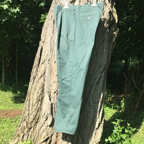 E6) Mens brand new green dress pants - Picture 1 of 5